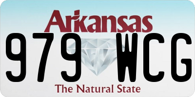 AR license plate 979WCG