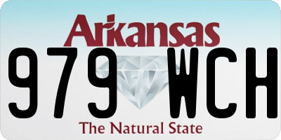 AR license plate 979WCH