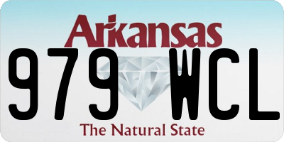 AR license plate 979WCL