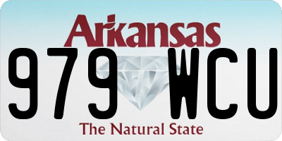 AR license plate 979WCU