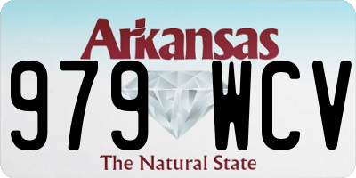 AR license plate 979WCV