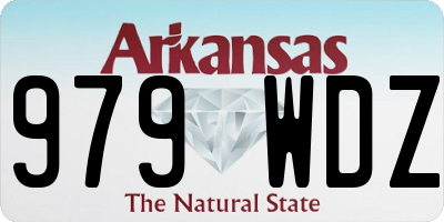 AR license plate 979WDZ