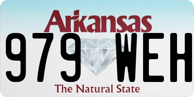 AR license plate 979WEH