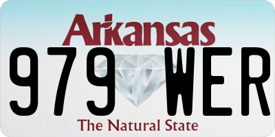 AR license plate 979WER