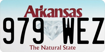 AR license plate 979WEZ