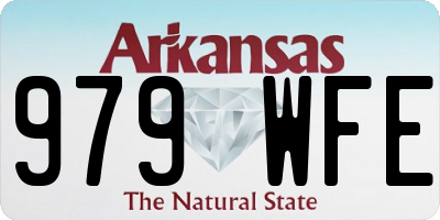 AR license plate 979WFE