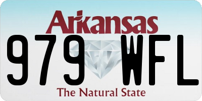 AR license plate 979WFL