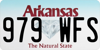 AR license plate 979WFS
