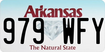 AR license plate 979WFY