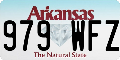 AR license plate 979WFZ