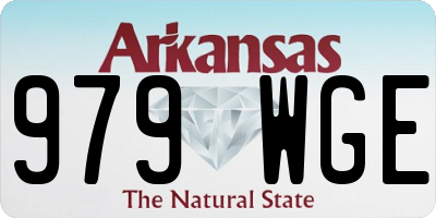AR license plate 979WGE