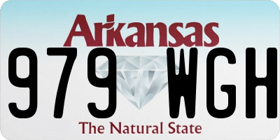 AR license plate 979WGH