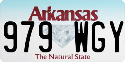 AR license plate 979WGY