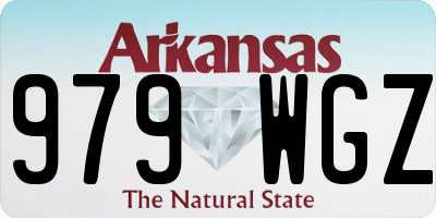 AR license plate 979WGZ
