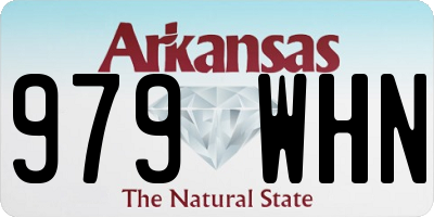AR license plate 979WHN