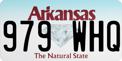 AR license plate 979WHQ