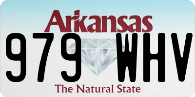 AR license plate 979WHV