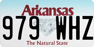AR license plate 979WHZ