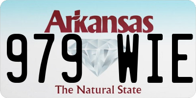 AR license plate 979WIE
