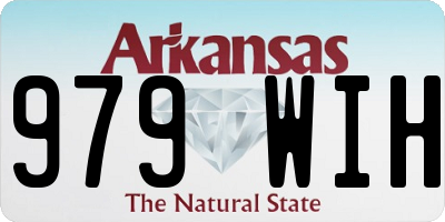 AR license plate 979WIH