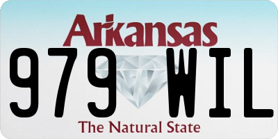 AR license plate 979WIL