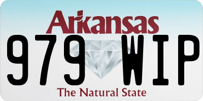 AR license plate 979WIP