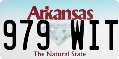 AR license plate 979WIT
