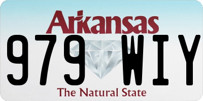 AR license plate 979WIY