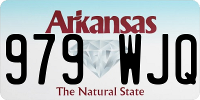 AR license plate 979WJQ