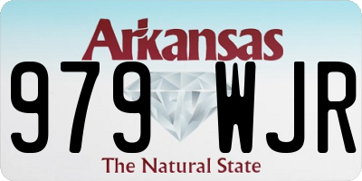 AR license plate 979WJR