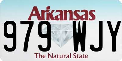 AR license plate 979WJY