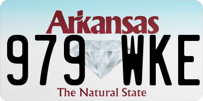 AR license plate 979WKE