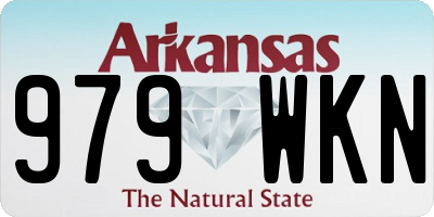 AR license plate 979WKN
