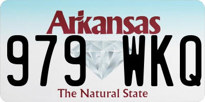 AR license plate 979WKQ