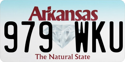 AR license plate 979WKU