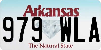 AR license plate 979WLA