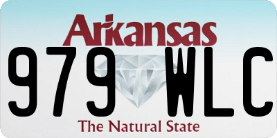 AR license plate 979WLC