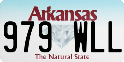 AR license plate 979WLL