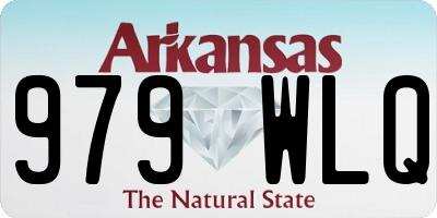 AR license plate 979WLQ