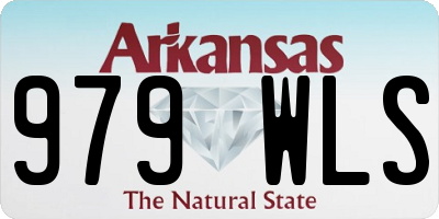 AR license plate 979WLS
