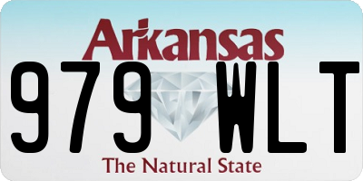AR license plate 979WLT