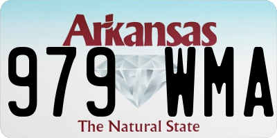 AR license plate 979WMA