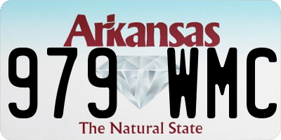 AR license plate 979WMC