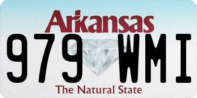 AR license plate 979WMI