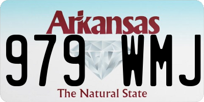 AR license plate 979WMJ