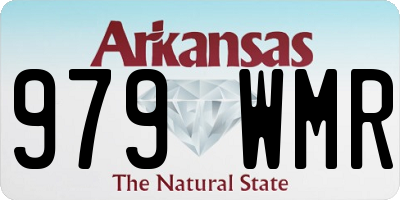 AR license plate 979WMR