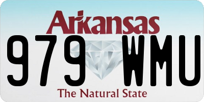 AR license plate 979WMU