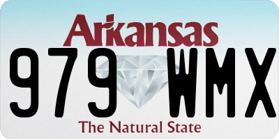 AR license plate 979WMX