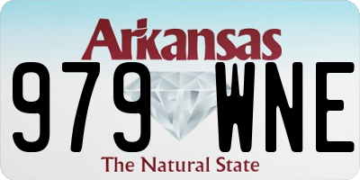 AR license plate 979WNE
