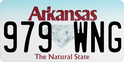 AR license plate 979WNG